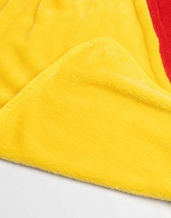 Disney Unisex Kids Red Winnie The Pooh Hooded Blanket (One Size)