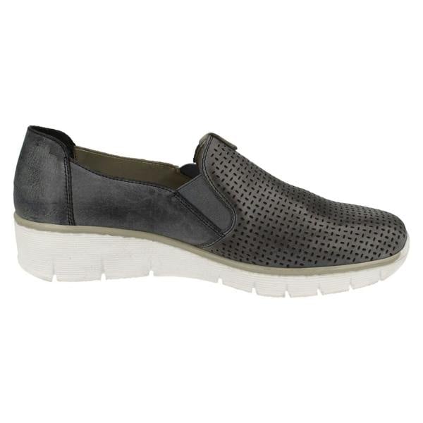 Rieker Ladies Rieker Slip On Casual Shoes 53757