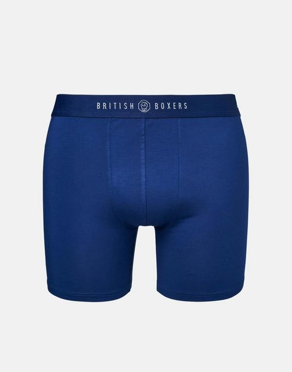 British Boxers Multipack! 4 Pairs of Men's Bamboo Stretch Trunks – Night