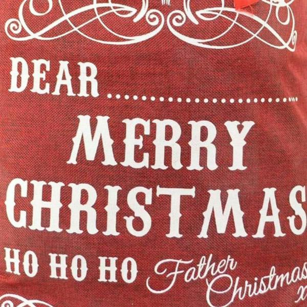 72cm Large Hessian Santa Sack with Personalisation Gap for Christmas Gifts image 6