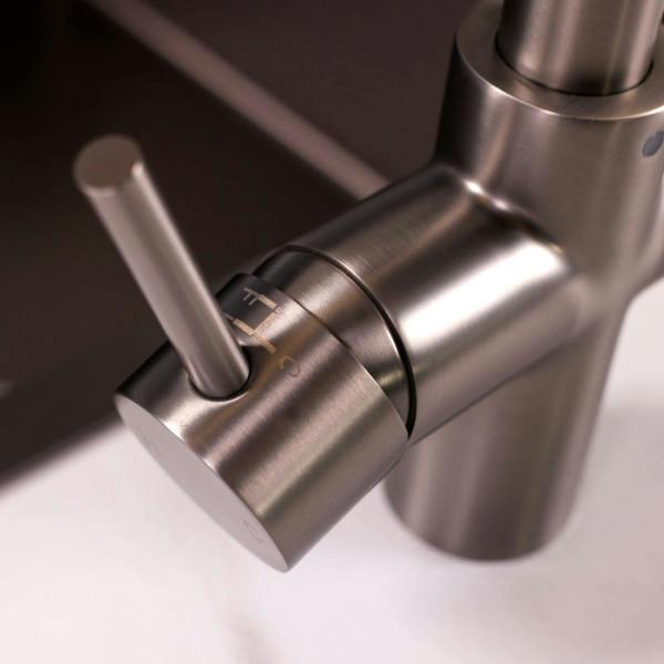Impromta 4 in 1 Biometric Boiling Water Tap | Gun Metal Finish