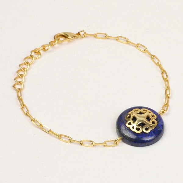 Melange Bracelet Blue Lapis - Lila Rasa