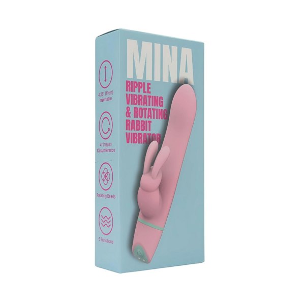 Mina Ripple Vibrating & Rotating Vibrator