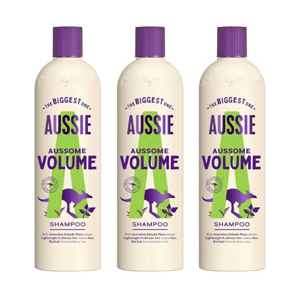 Aussie Aussome Volume Shampoo 675mL x3