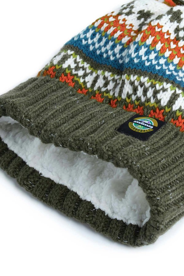 SuperBobble Swimzi Nordic Knit Beanie Hat - Greenland