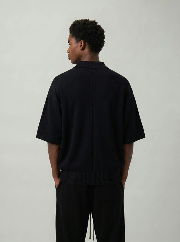 Florence Black Bella Knit Polo