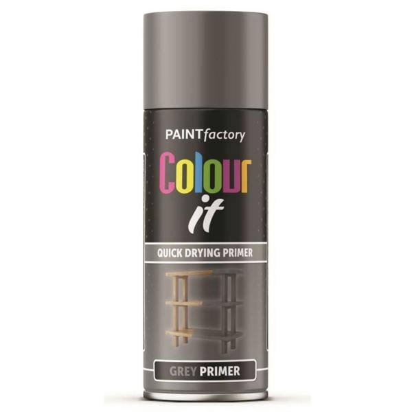 Paint Factory Grey Primer Spray Paint 400ml