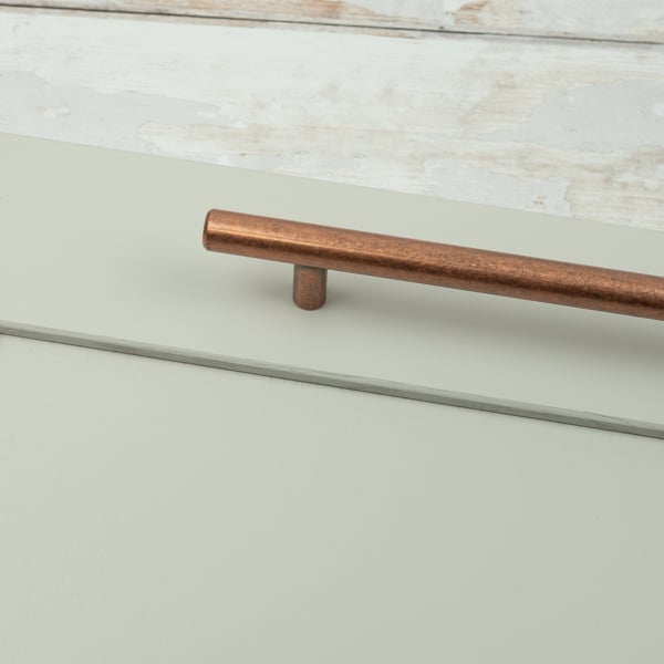 Handle & Home Antique Copper Bar Handle