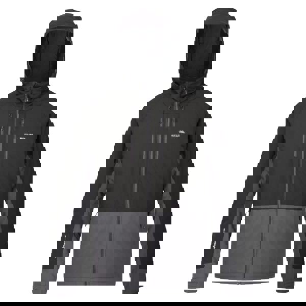 Regatta Mens Highton III Stretch Padded Jacket - Black/Ash - 