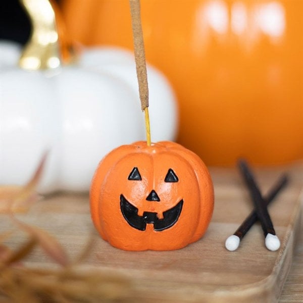 Serano Orange Pumpkin Incense Stick Holder