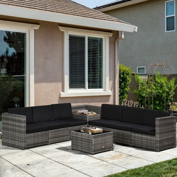 Rattan Sofa Set