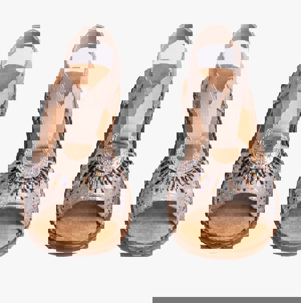 Rieker 60880-90 Womens Sandals - Metallic