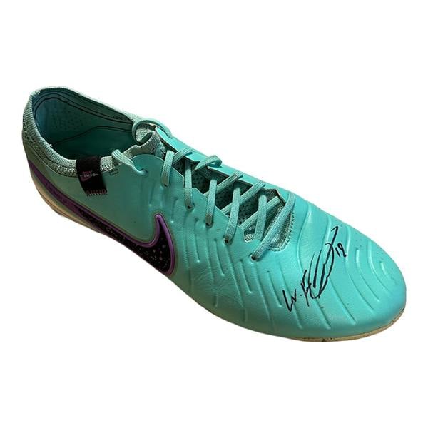 Wes Foderingham Signed & Match-Worn Boot