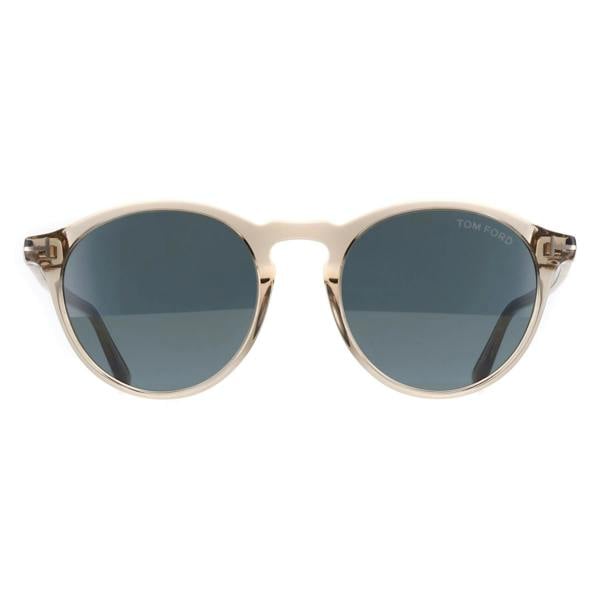 Tom Ford Sunglasses Aurele FT0904 57V Shiny Beige Blue