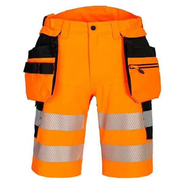 DX4 Hi-Vis Holster Pocket Shorts Portwest