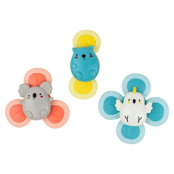 Tiger Tribe 3 x Sensory Spinners - Aussie Animals