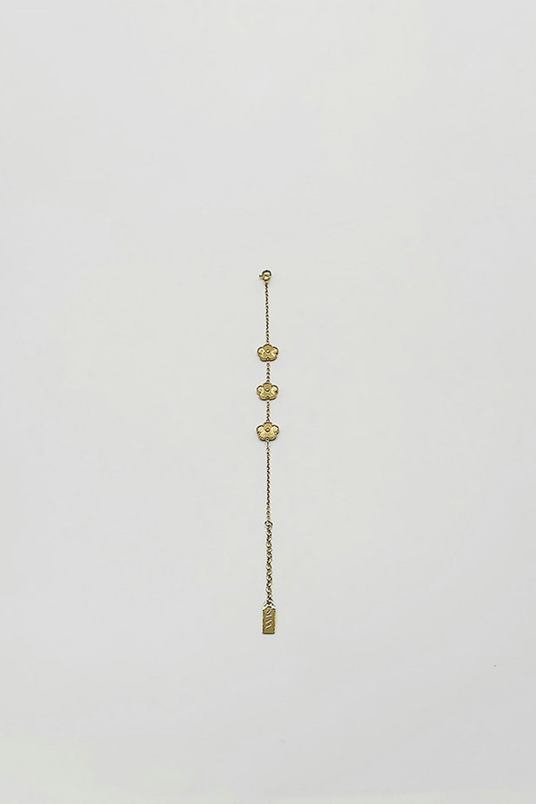 SVNX Floral Bracelet in Gold