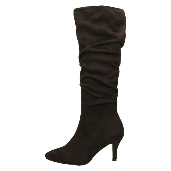 Spot On Ladies Spot On Knee High Boots F51243