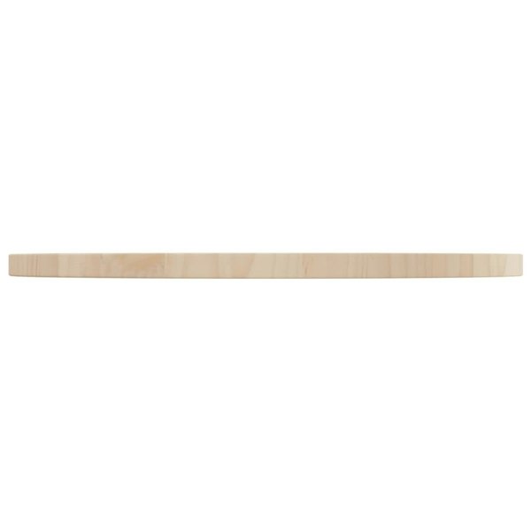 Berkfield Table Top �_�”�_60x2.5 cm Solid Wood Pine