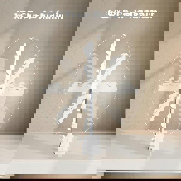 Emitto LED Makeup Mirror 3 Color Dimmable Touch Control Beauty Mirror Portable