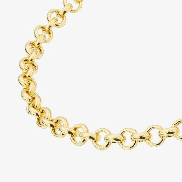 T. H. Baker 9ct Gold 7.5 inch Belcher Chain Bracelet HRB130-7.5