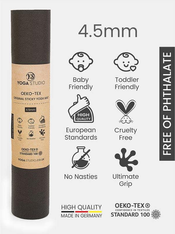 Yoga Studio Oeko-Tex Long Yoga Mat 4.5mm