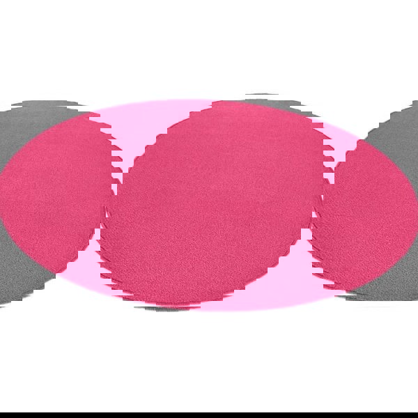 Modern Plain Pink Rug – Soft Short Pile