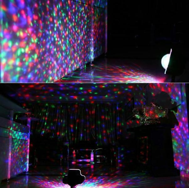 32ft RGB Snowfall Projector Light with Timer, RF Remote and IP44 Outdoor Decorative Lighting image 2