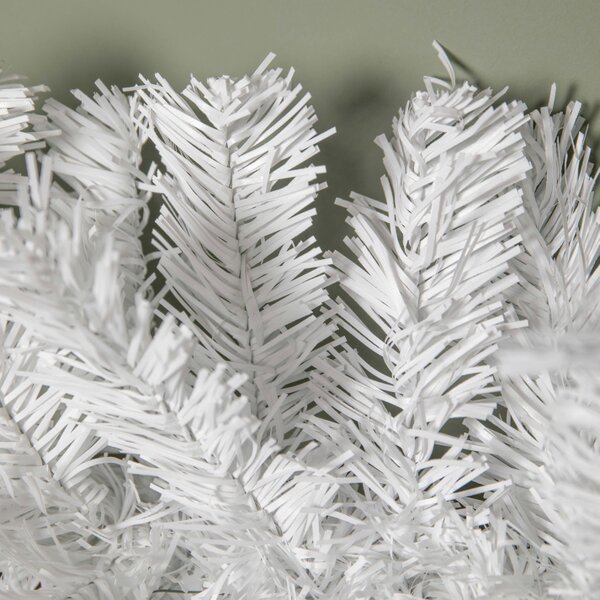 Samuel Alexander 2.7m (9ft) White Christmas Garland with PVC Branches