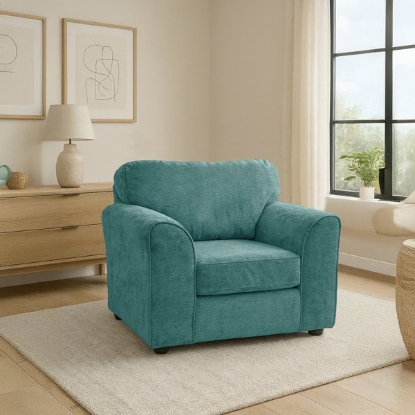 Furnishings For Less Monaco Chenille Fabric Armchair