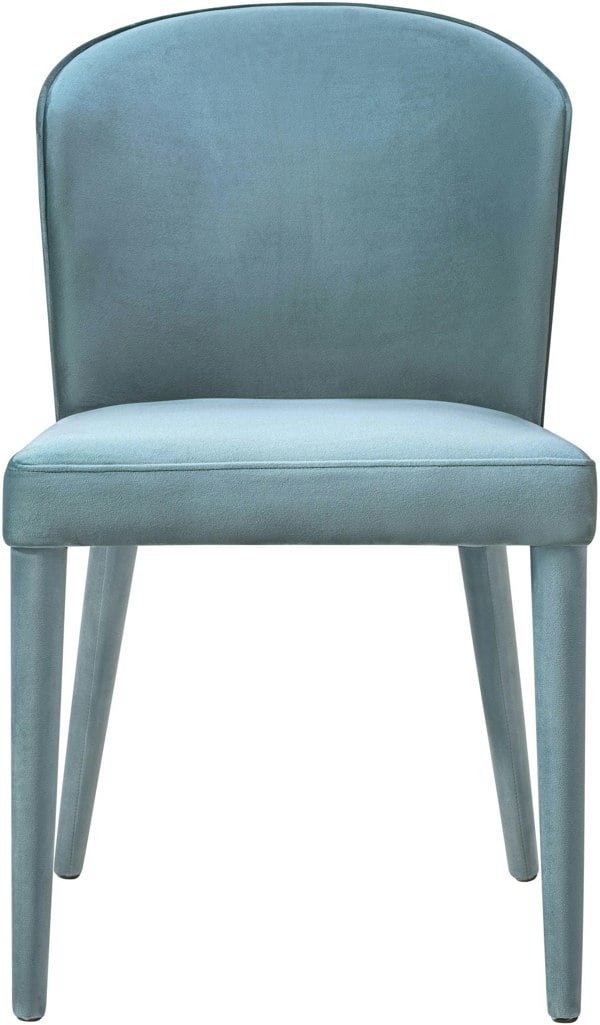 Furniture Edit Metropolitan Sea Blue Velvet Chair