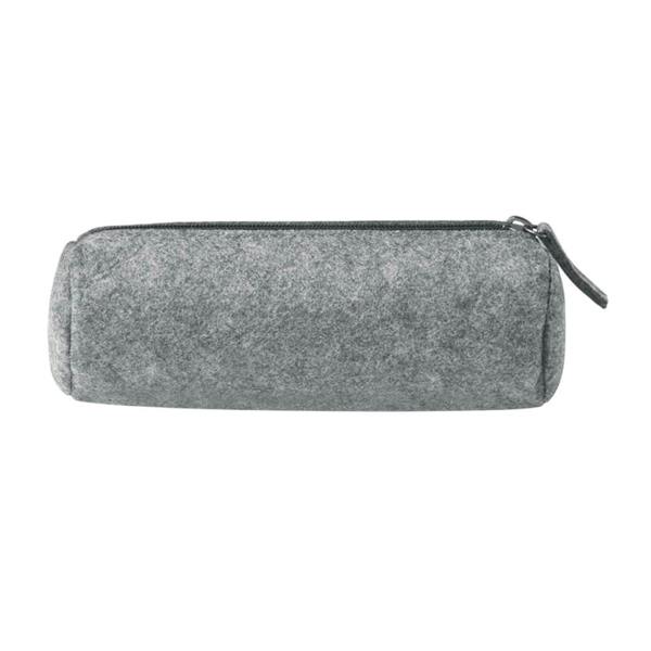 MidOcean Penlo Zipped Felt Pencil Case - Grey - 
