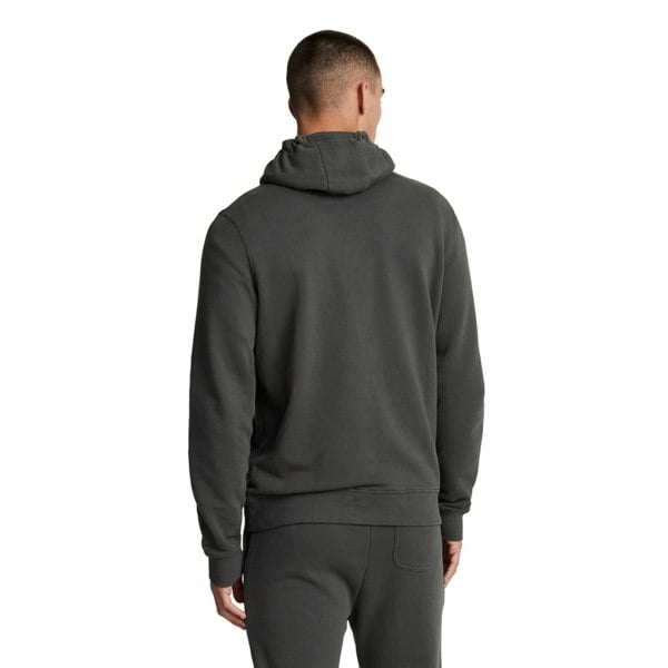 Lyle & Scott Mens Full Zip Hoodie - Gunmetal