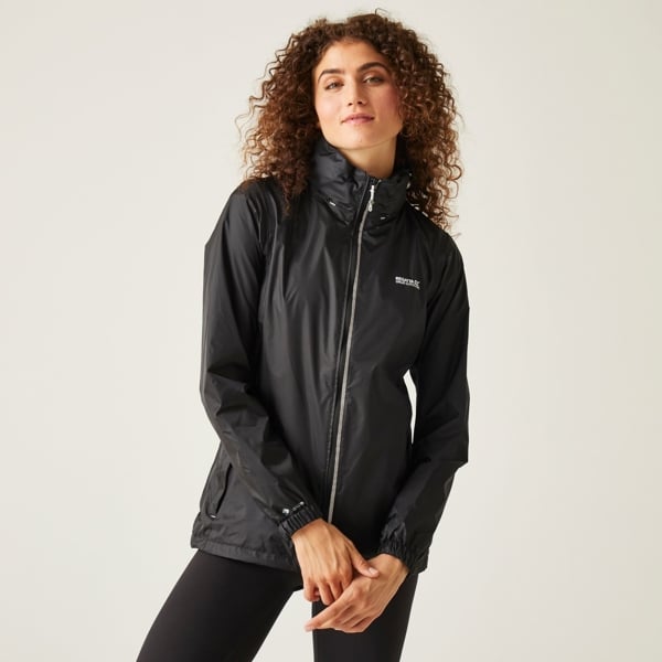 Regatta Corinne IV Waterproof Packaway Women's Jacket - Black