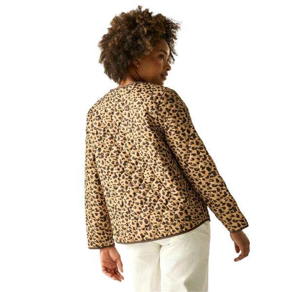 Regatta Womens/Ladies Mira Leopard Print Jacket - Brown - 