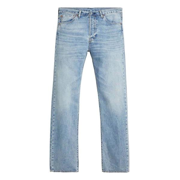 Levis Mens 501 Original Low On Sleep Jeans - Blue - 