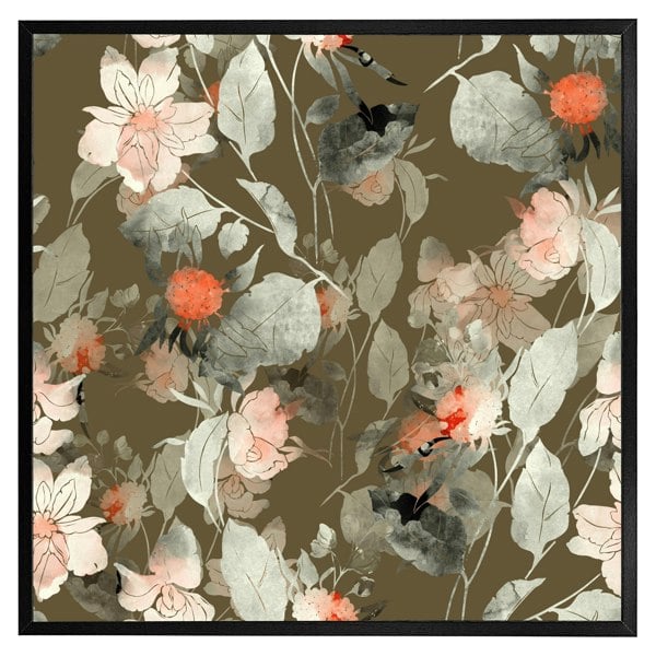 Benjamin Tate Design Imprint fantastic paint bouquet (picture Frame)
