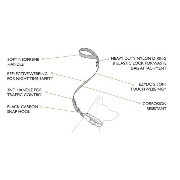 EzyDog Soft Trainer Dog Lead