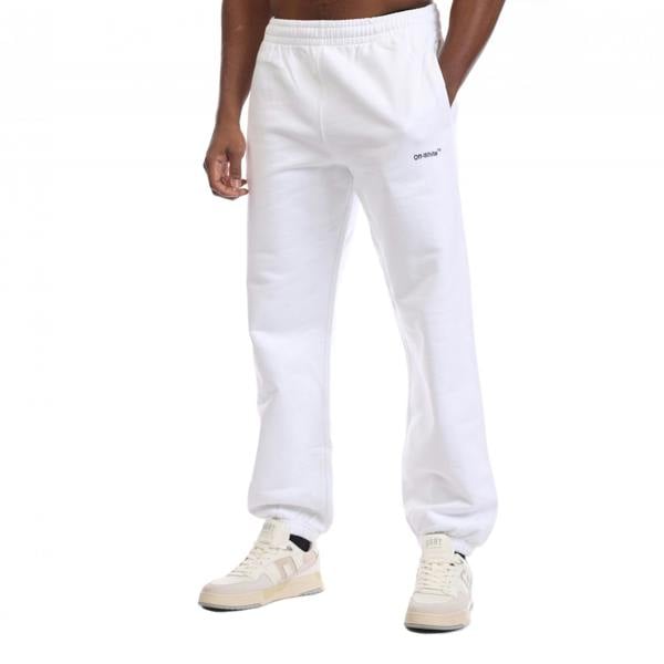 Off-White Off White Mens Arrow Pocket Slim Sweatpants - White/Black