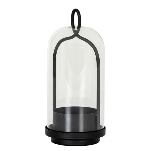 Hill Interiors Nysa Candle Lantern - Black - 