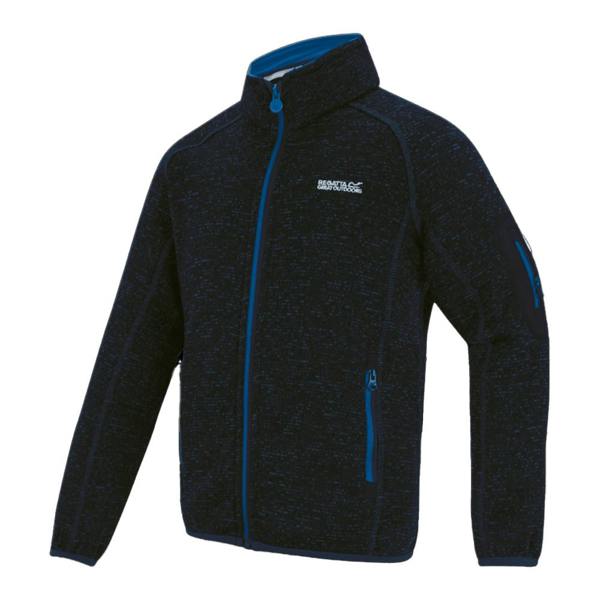 Regatta Childrens/Kids Newhill Fleece Jacket - Navy/Olympian Blue - 