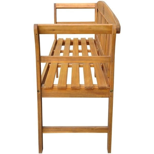 Berkfield Garden Bench 157 cm Solid Acacia Wood