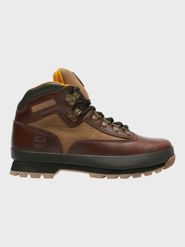Timberland Euro Hiker Mid Lace Boot Burgundy