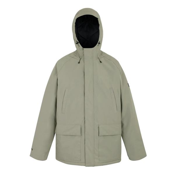 Regatta Mens Savon Insulated Waterproof Jacket - Golden Sand/Black