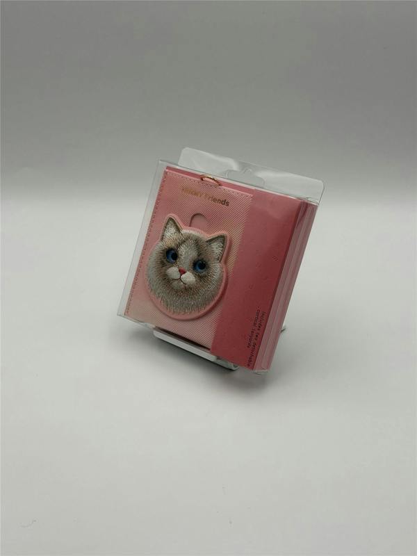 Nimmy Friends Nimmy Big Eye Cute Pet Ragdoll Cat Face Card Sleeve Holder Pink - N-XDY-KT-07-D