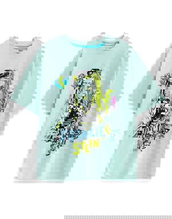 Monster High Girls Multicoloured Draculaura And Frankie Stein Multi-Pack of 2 Short Sleeve Short Leg Pyjama Set