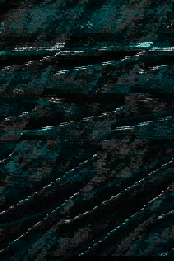 Flared Hem Ice Velvet Maxi - Emerald Green DR4027