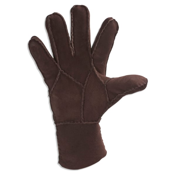 Nordvek Mens Sheepksin Gloves With Buckle Strap