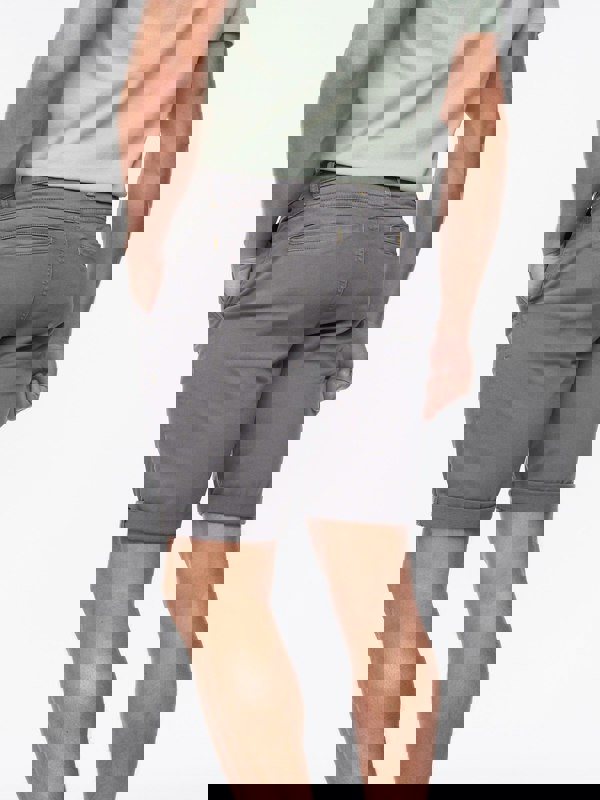 Bewley & Ritch Samwise Chino Shorts Charcoal