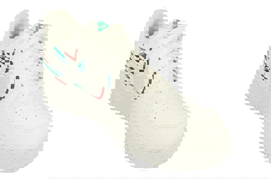 Nike Air Force 1 Impact GS Nn Trainers Fd0532  100 - White White Game Royal 100 - Photo 3